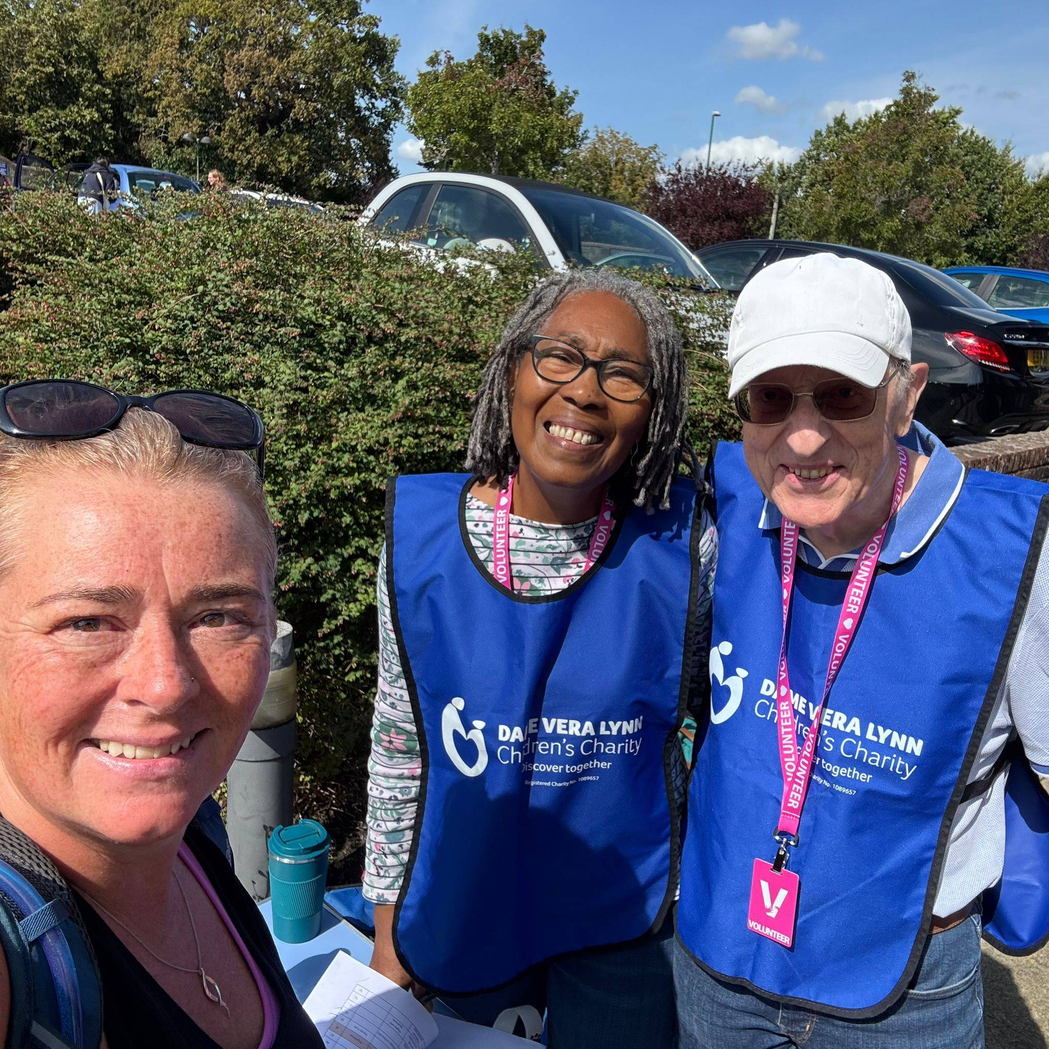 Volunteers at Walk Together.